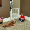 White Glow in the Dark Steel Pet Gate 39″ – 99.06 cm Price in Doha Qatar - Image 2